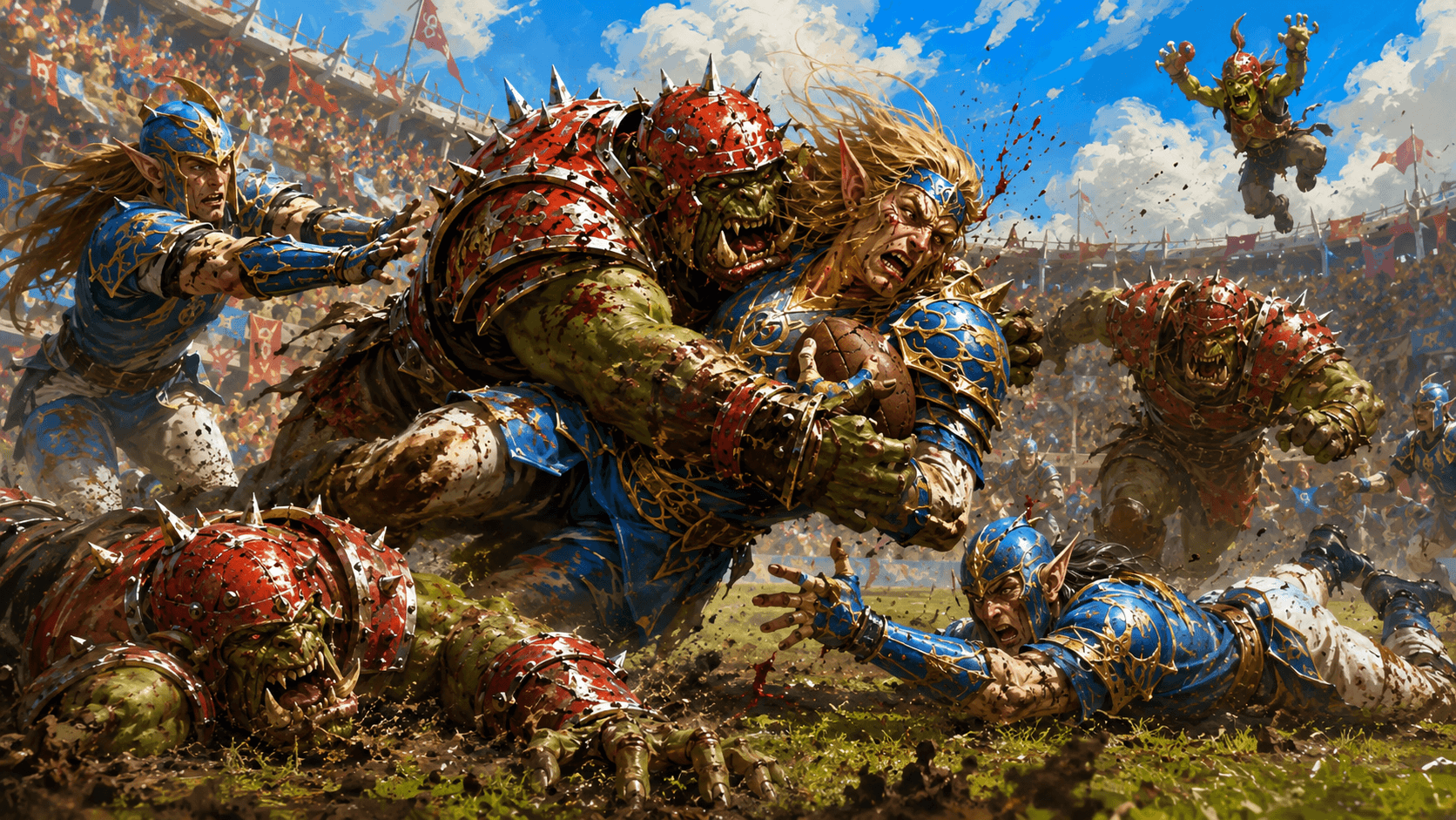 Campo de juego de Blood Bowl